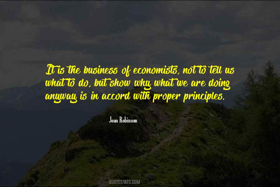 Quotes About Business Principles #1538190