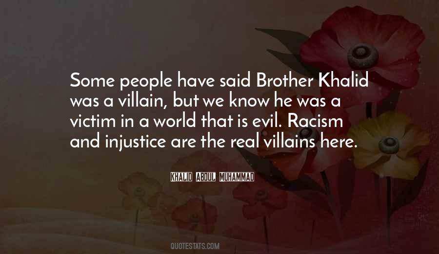 Quotes About Evil Villains #1674141