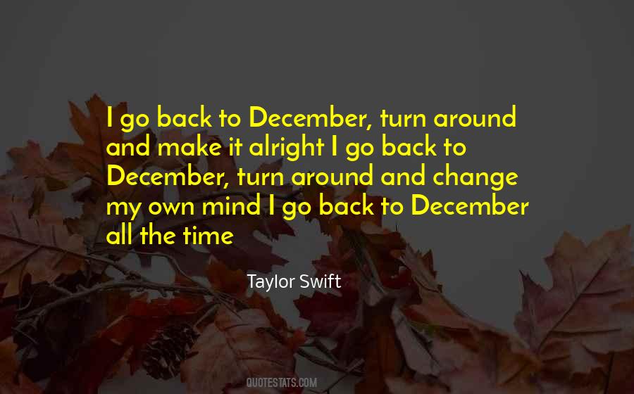 Quotes About Turn Back Time #330237