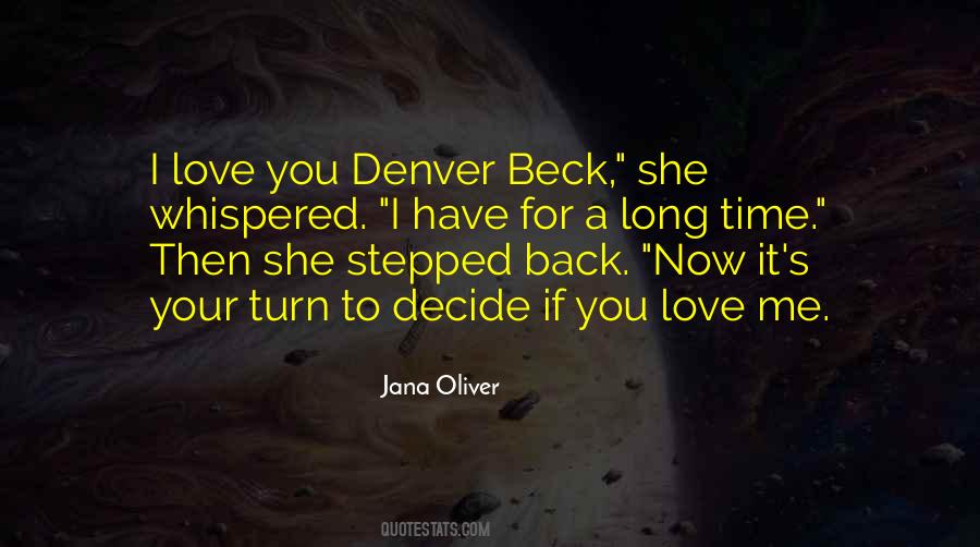 Quotes About Turn Back Time #795575