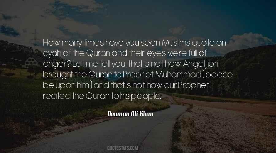 Quotes About Muhammad Peace Be Upon Him #1734409