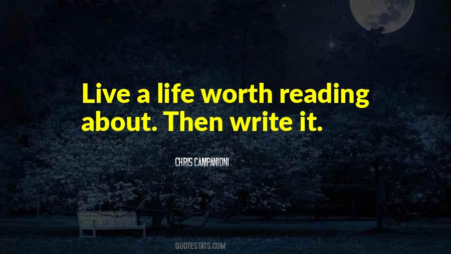 Quotes About Writing Life #27457