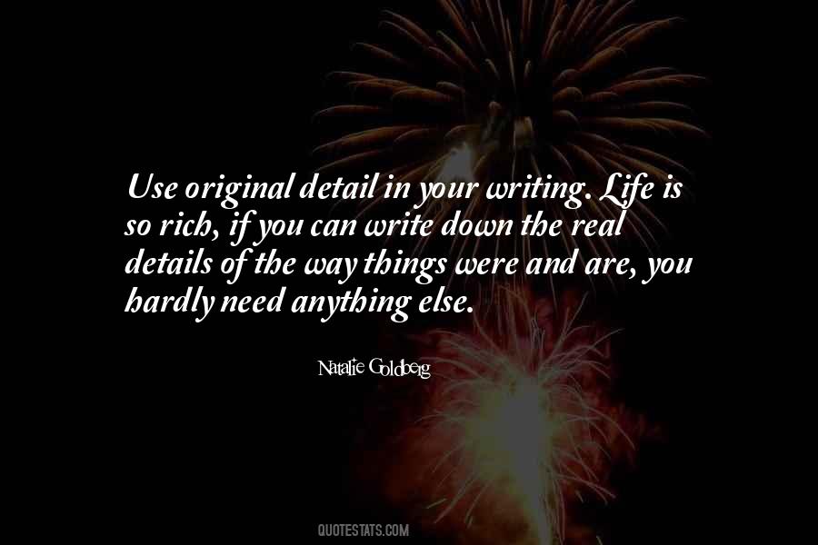 Quotes About Writing Life #35944