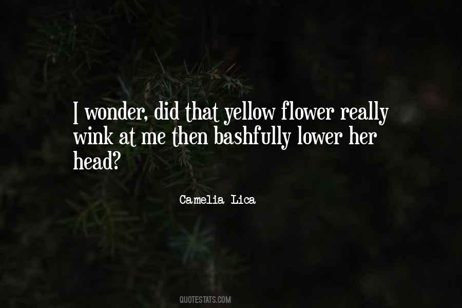 Quotes About A Yellow Flower #696893