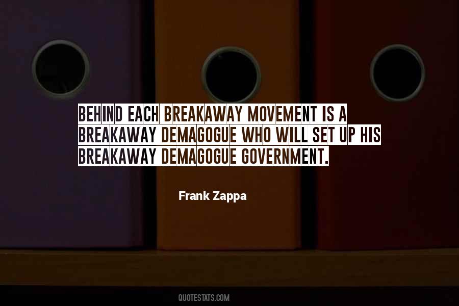 Quotes About Breakaway #885231