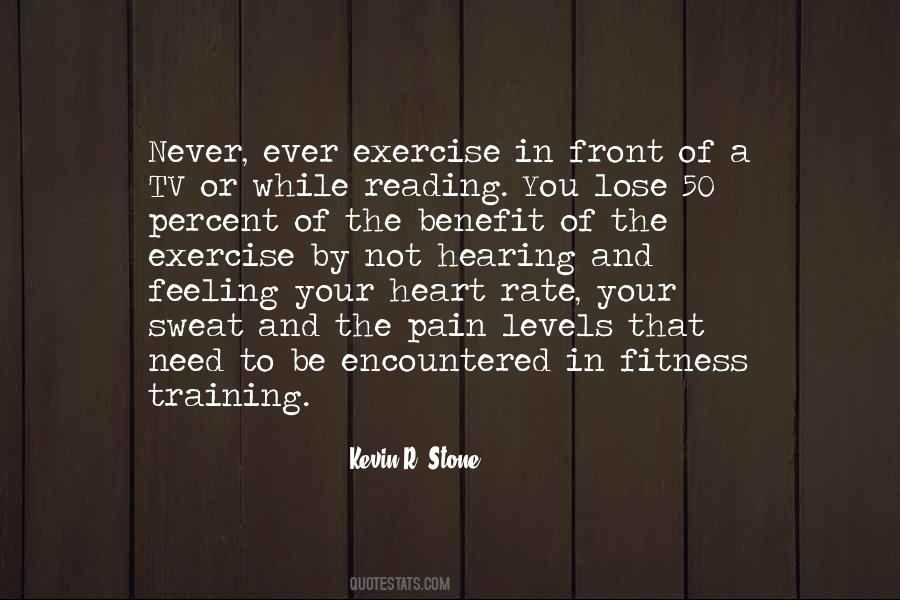 Quotes About Fitness Pain #1201708