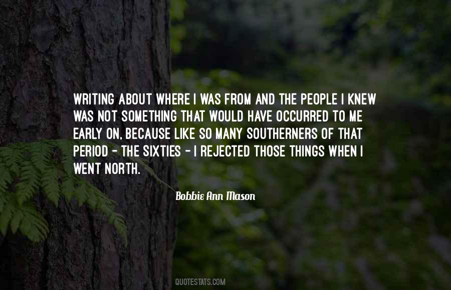 Quotes About Southerners #1183595