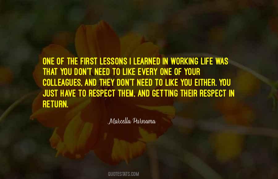Quotes About Lessons Learned In Life #738758