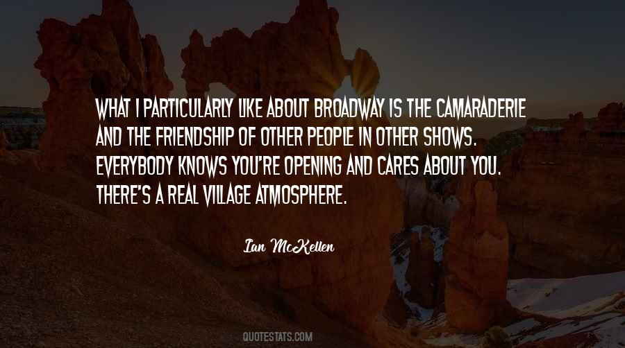 Camaraderie And Friendship Quotes #275092