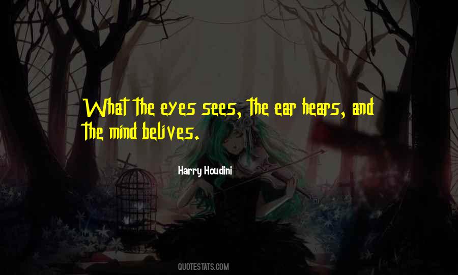 Magic In The Eye Quotes #994213