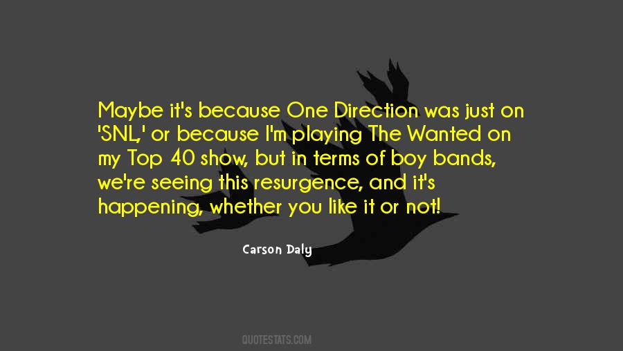 Quotes About Boy Bands #1767751