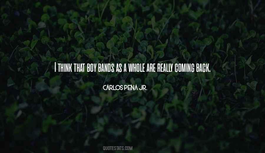 Quotes About Boy Bands #393042