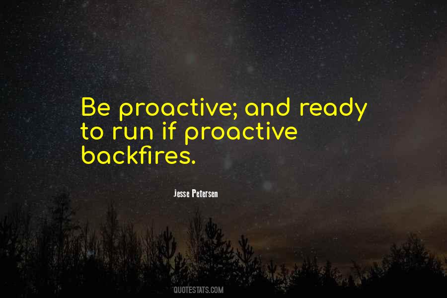 Quotes About Proactive #21803