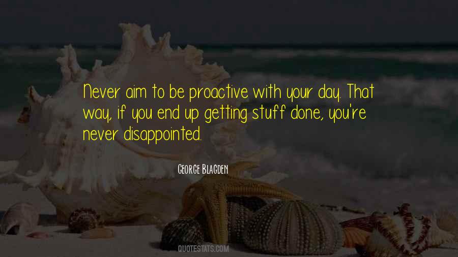 Quotes About Proactive #841401