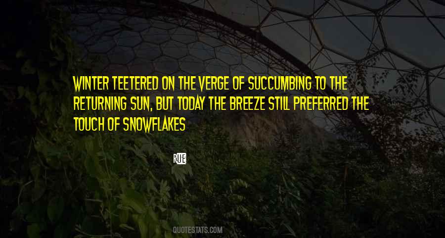 Quotes About Winter Frost #1374312