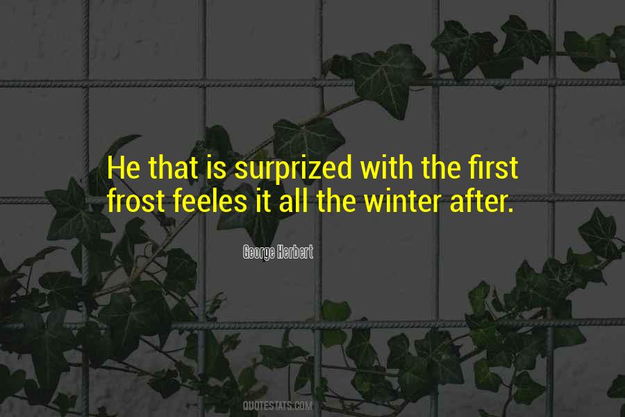 Quotes About Winter Frost #1750810