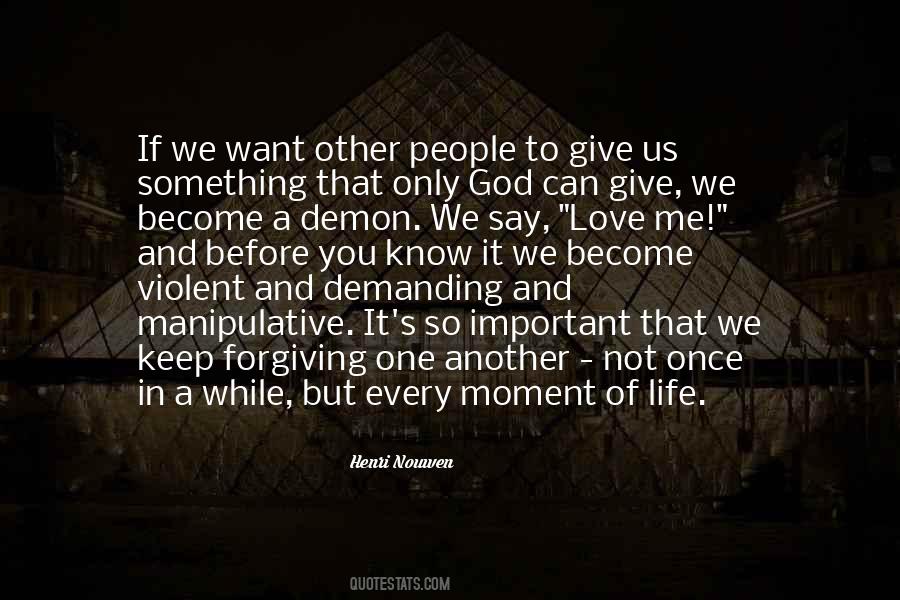 Quotes About Forgiving One Another #960018