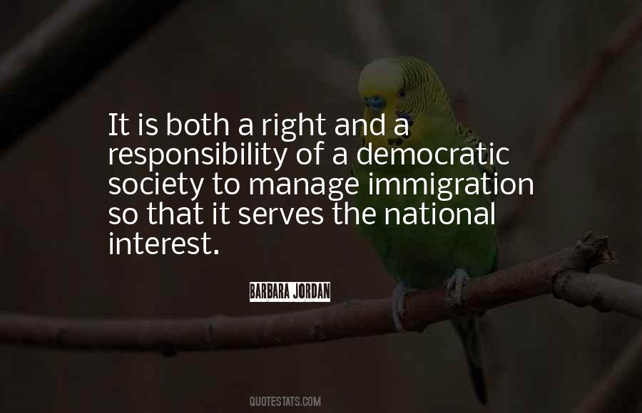 Quotes About Democratic Society #1022825