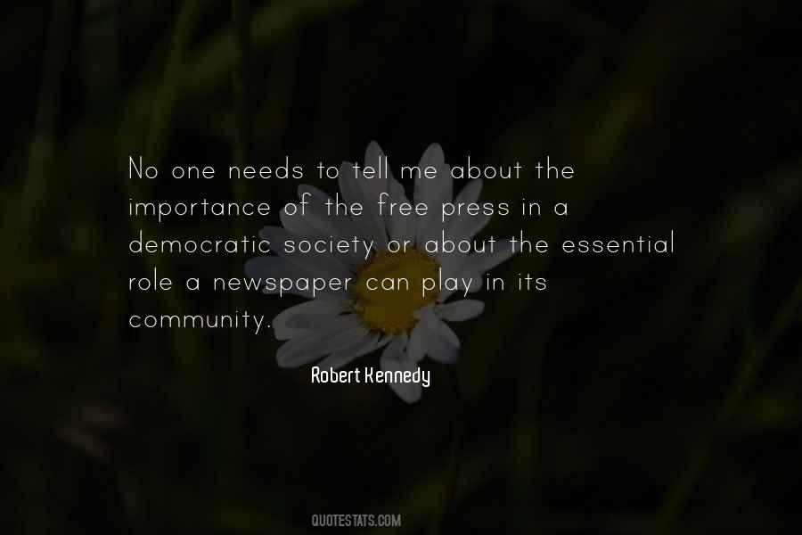 Quotes About Democratic Society #1694307