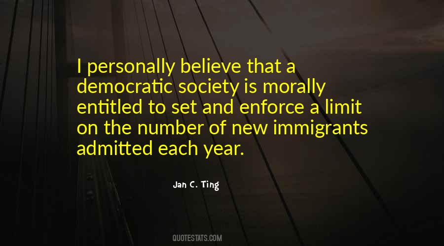 Quotes About Democratic Society #1847326