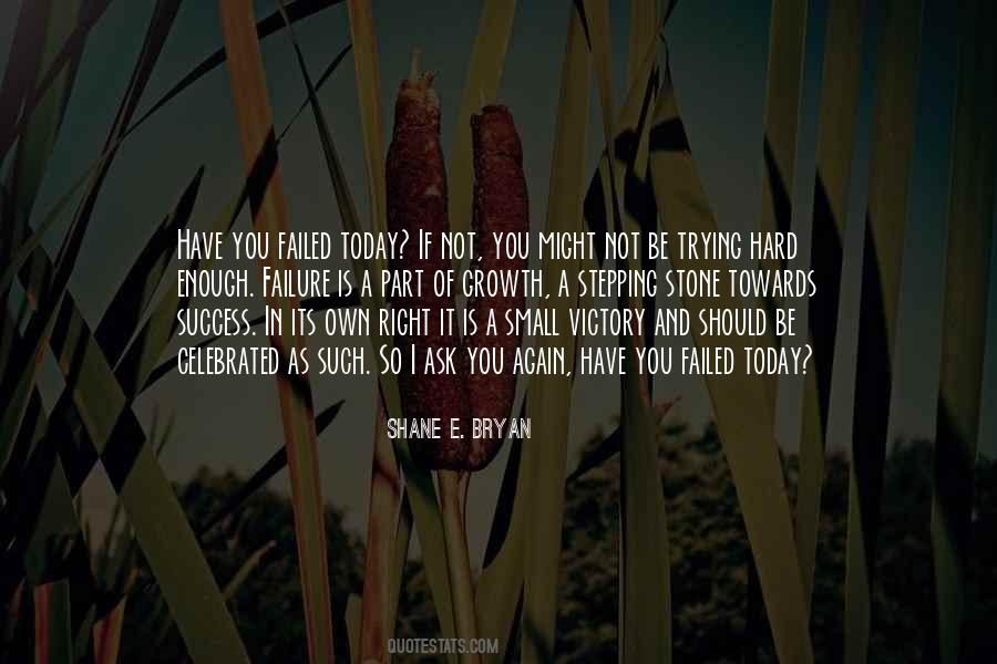 Quotes About Not Trying Hard Enough #1671576