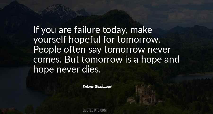 Hopeful People Quotes #1510497