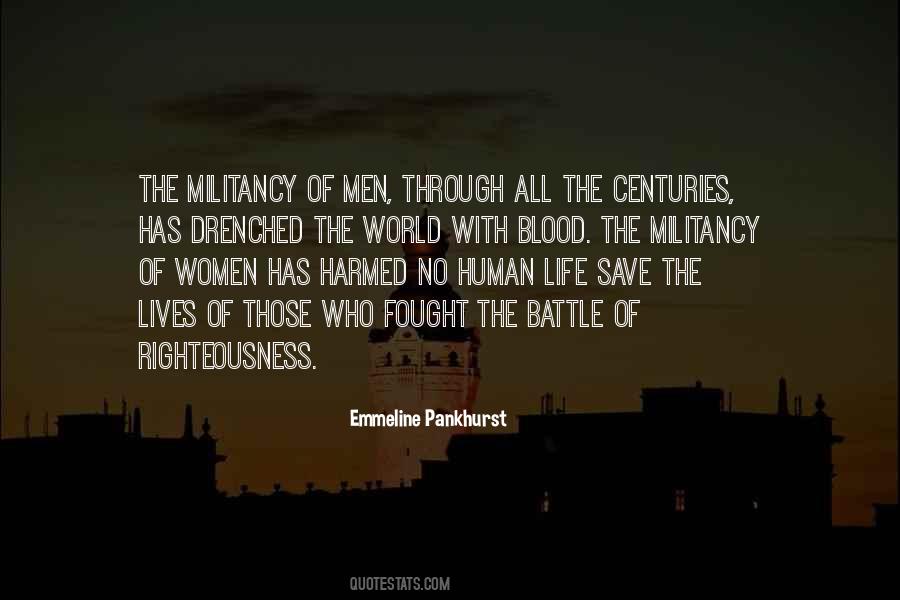 Quotes About Militancy #1323032