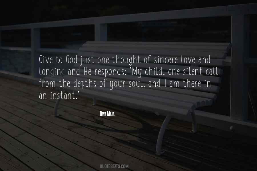 Quotes About The Depths Of Love #1326441