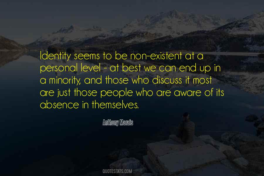Self Identity Crisis Quotes #47575