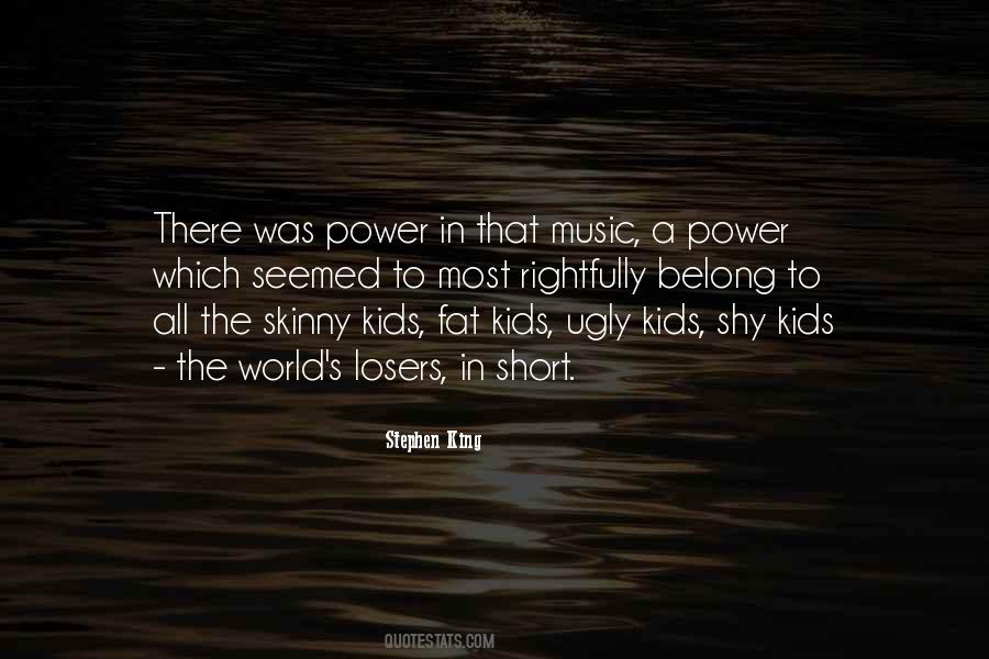 Quotes About Music's Power #341476