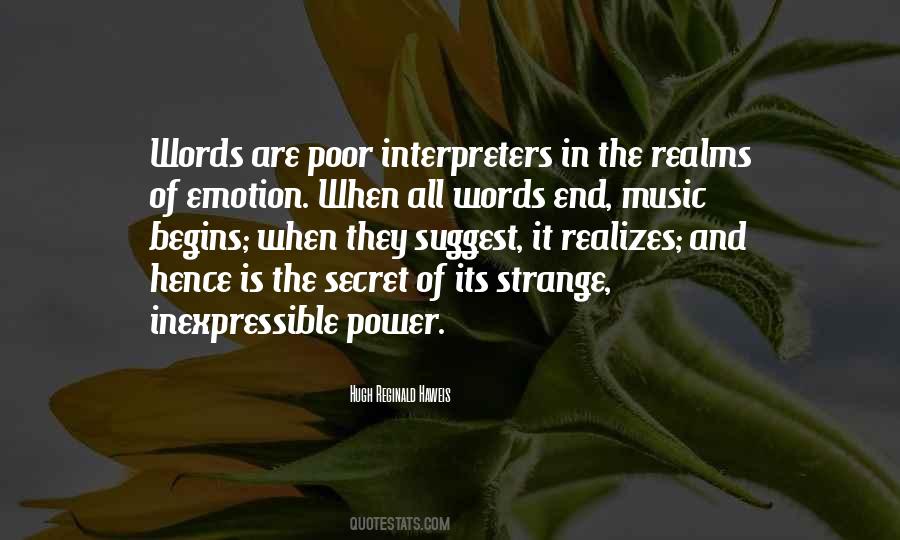 Quotes About Music's Power #381226