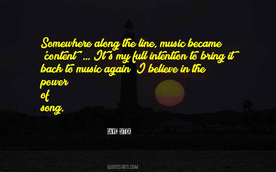 Quotes About Music's Power #419759
