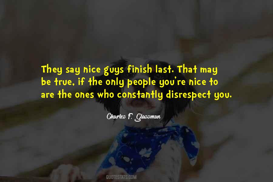 Quotes About Nice Guys #202142