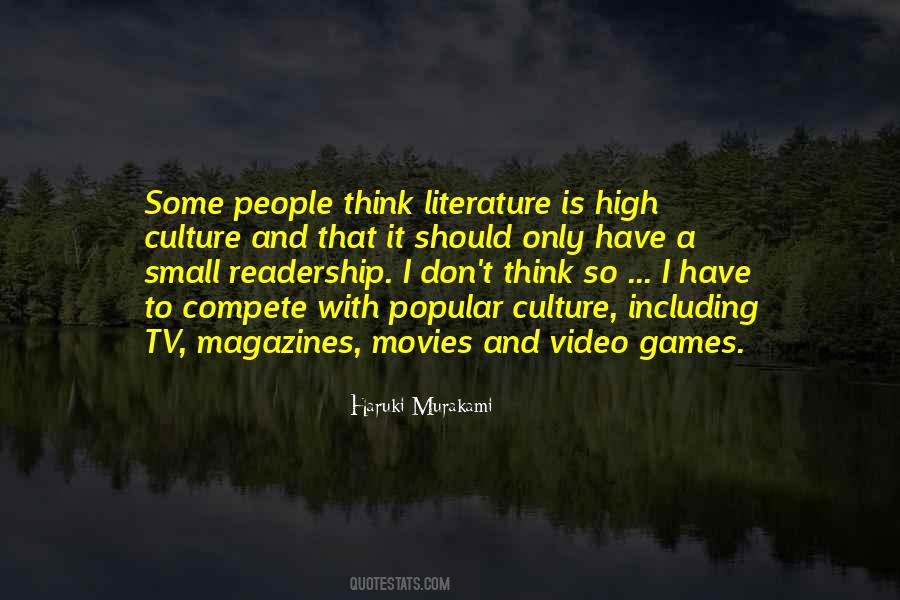 Quotes About Culture And Literature #560295