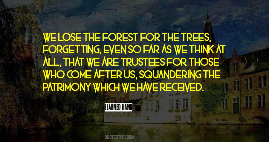 Trees Forest Quotes #403329