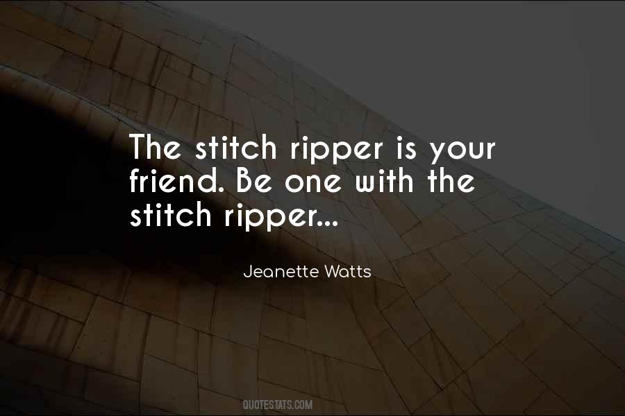 Quotes About Stitch #174571