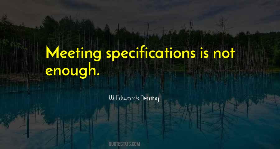 Quotes About Specifications #1807801