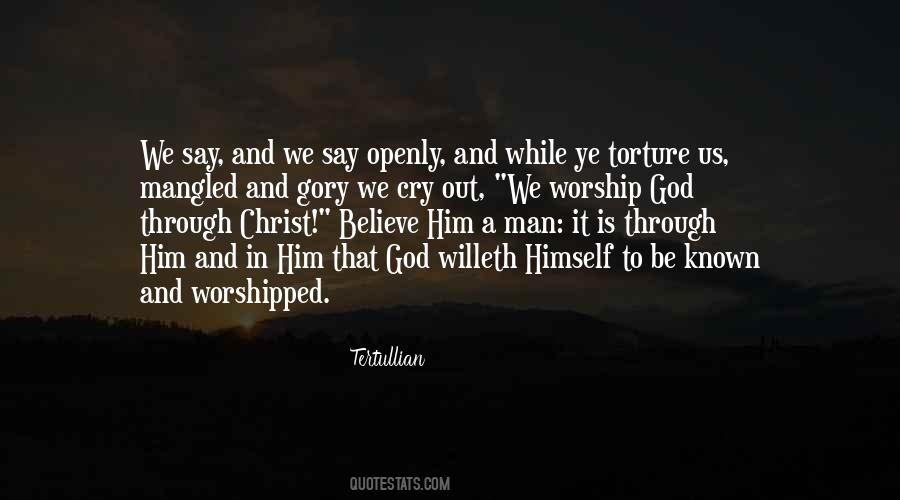 Quotes About Worship God #1356649