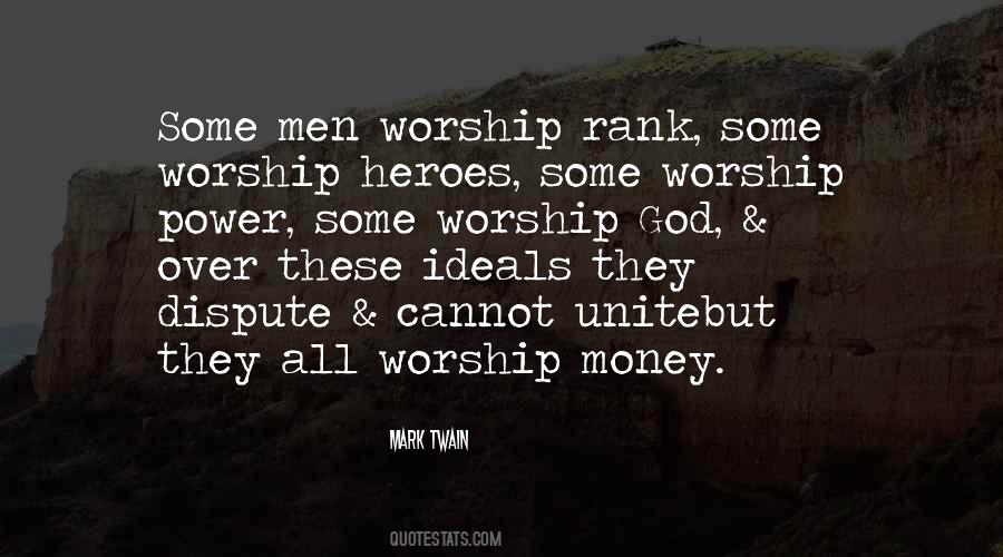 Quotes About Worship God #1679169