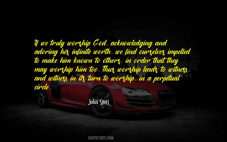 Quotes About Worship God #1741508