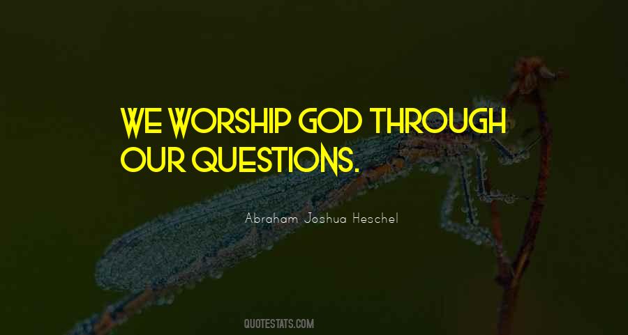 Quotes About Worship God #1857960