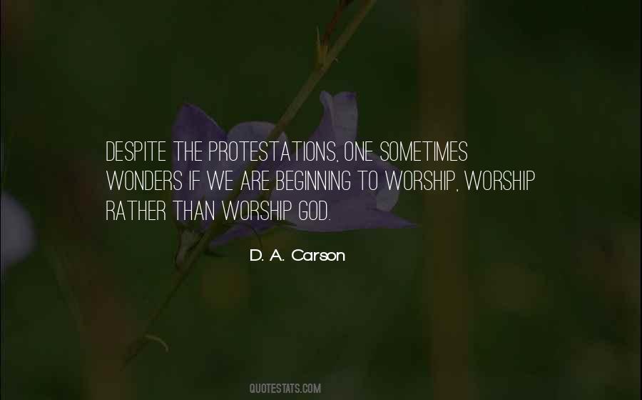 Quotes About Worship God #869341