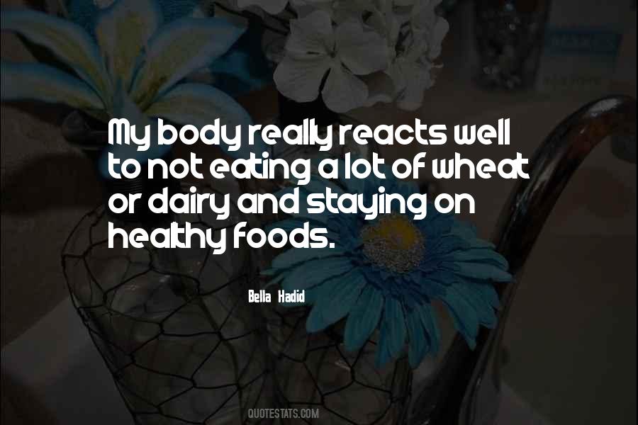 Quotes About Eating Healthy #272834