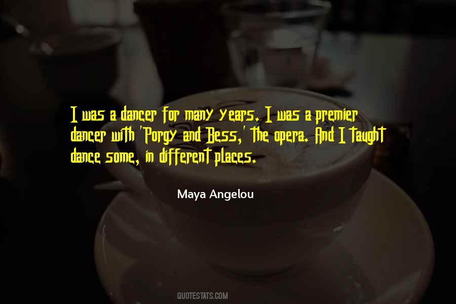 Opera Dancer Quotes #998303