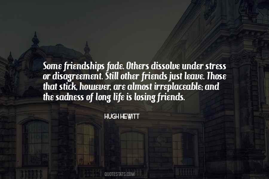 Quotes About Irreplaceable Friends #805130