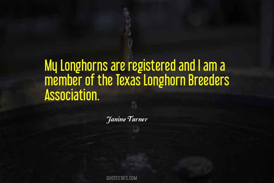 Texas Longhorn Quotes #401247