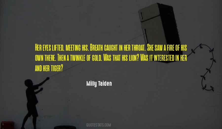 Quotes About Lion Eyes #1375922