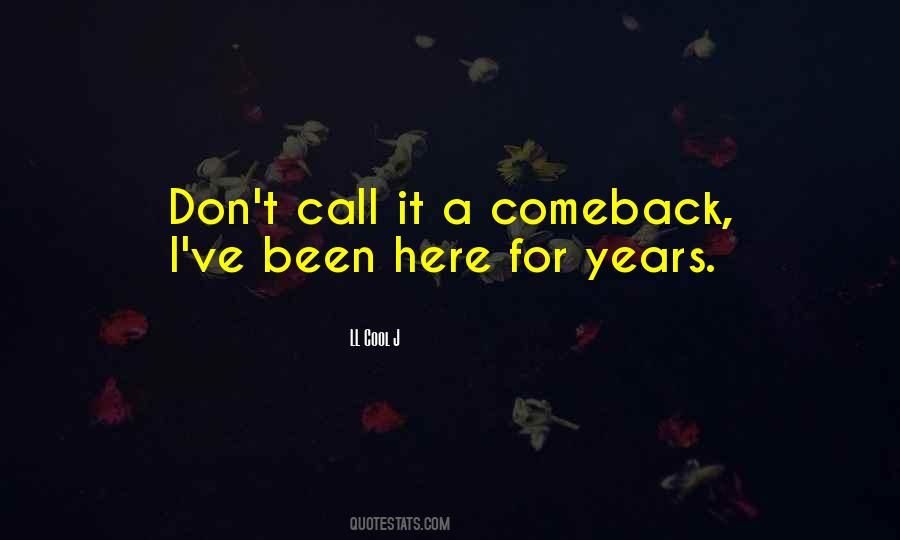 Quotes About A Comeback #1865401