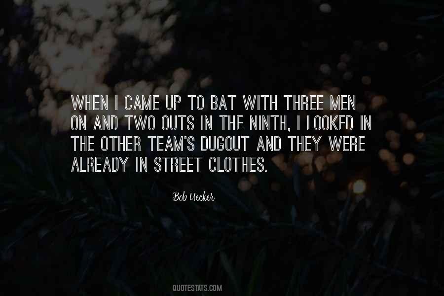 Quotes About The Dugout #459324