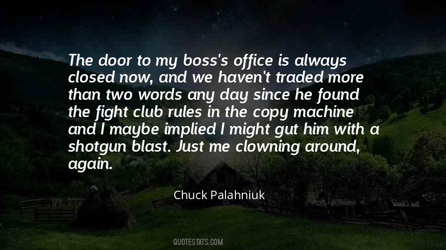 Office Boss Quotes #1410443